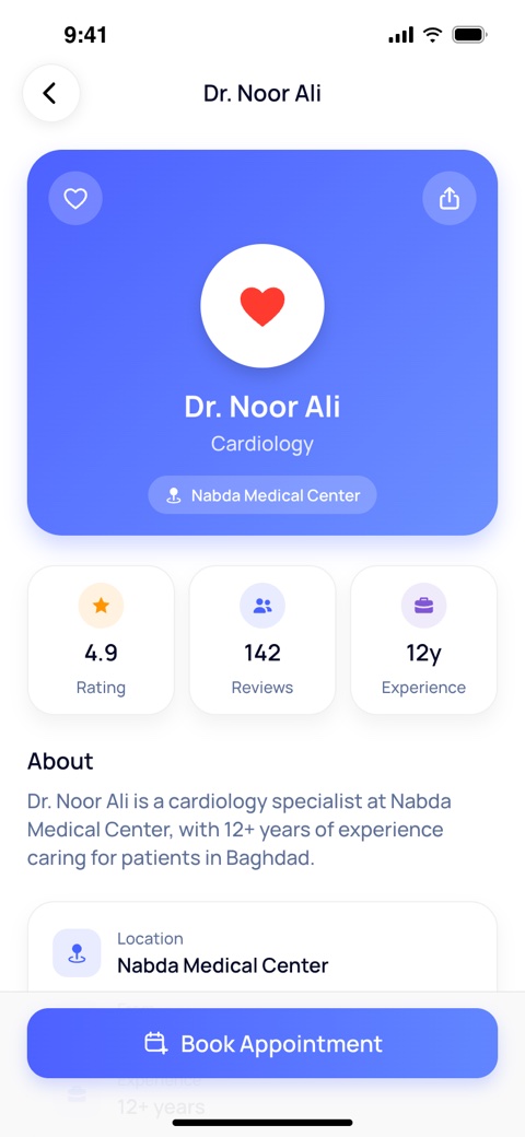 Nabda doctor profile