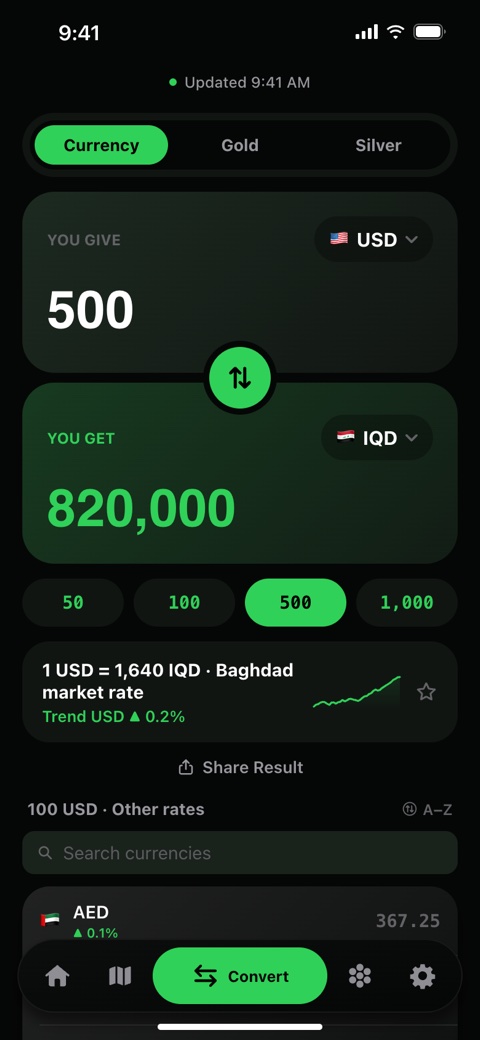 Se3rForIQD currency converter