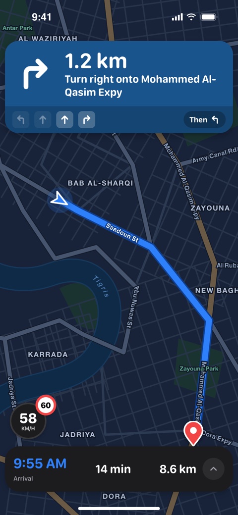 ZeenX route and driving directions